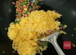 Golden Egg Fried Rice Recipe Illustration 6