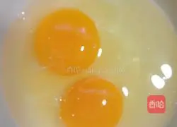 Illustration of home-style egg fried rice 2