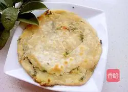 Illustration of how to make green onion cake 15