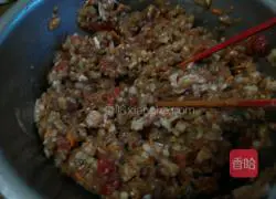 Illustration of how to make eggplant stuffed buns 8