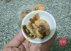 Illustration of making bean paste cake (electric pancake version) 20