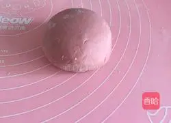 Illustration of how to make cute cow steamed buns 5