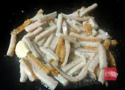 Squid and shrimp Illustration of how to make fried noodles 6