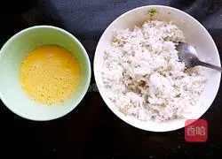 Classic Egg Fried Rice Recipe Illustration 2