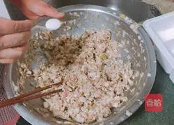 Pork with cabbage Illustration of how to make dumplings 11