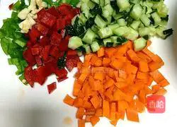 Soy Sauce Fried Rice Recipe Illustration 1