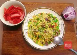 Illustration of how to make egg fried rice 4