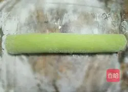 Illustration of how to make green steamed buns 14