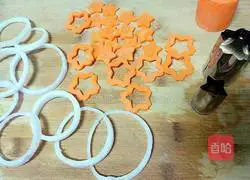 Illustration of how to make various green onion potato cakes 3