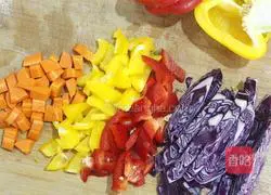 Illustration of how to make fitness fried rice 4