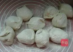 Illustration of how to make shrimp and cabbage buns 10
