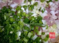 Illustration of how to make pork, cabbage and water dumplings 4