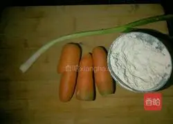 Carrot cake Illustration of how to do it 1