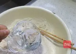 Illustration of how to make scallion pancake 2