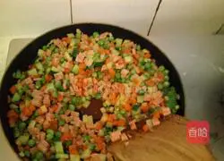 Illustration of how to make fried rice 5