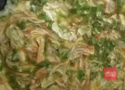 Green pepper egg pancake recipe 4