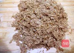 Illustration of how to make shredded radish wheat cake 4