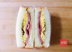 Five-minute breakfast, bacon fried egg sandwich recipe 6