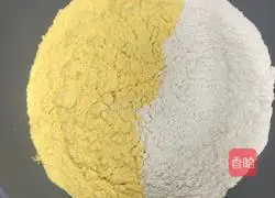 Illustration of how to make cornmeal steamed buns 1