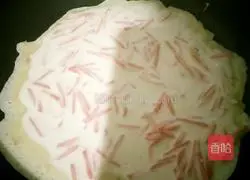 Illustration of how to make carrot and egg pancakes 5