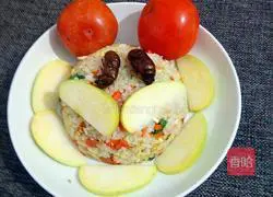 Illustration of how to make fried rice 9