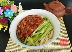 Illustration of making soybean paste cold noodles 10