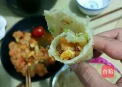 Illustration of Indian flying pancakes 17