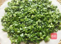 Illustration of how to make chive egg pancake 5