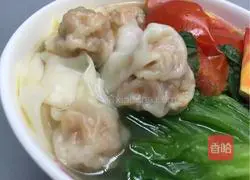 Illustration of how to make small wontons stuffed with mushrooms and carrots 12