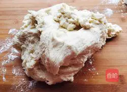 Illustration of how to make green onion and pork buns 10