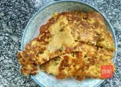 Illustration of how to make tofu and green onion cake 9