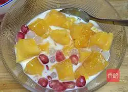 Illustration of how to make fruit glutinous rice balls 4