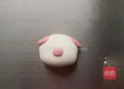 Illustration of how to make cartoon pig dumplings 5