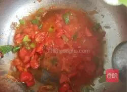 Illustration of how to make tomato and egg soup (pimple soup) 10