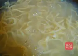 Illustration of how to make fried noodles 4