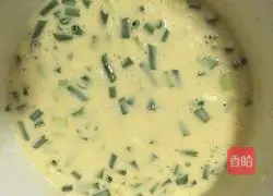 Illustration of how to make chive pancakes 6