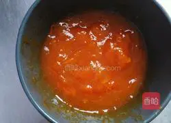 Illustration of how to make persimmon cake 2