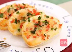 Illustration of how to make cheese steamed bun slices 10