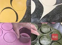 Illustration of how to make flowering steamed buns 4