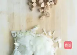 Illustration of how to make egg fried rice 2