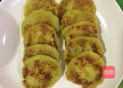 Illustration of how to make fragrant and glutinous sweet potato cakes 7