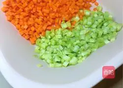 Rainbow Fried Rice Recipe Illustration 1