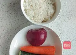 How to make sausage fried rice Illustration 1