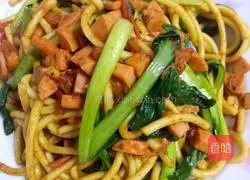 Illustration of how to make tomato fried noodles 8