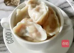 Illustration of how to make carrot, corn and pork dumplings 14