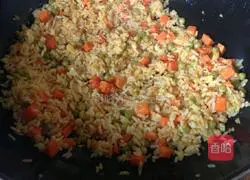 Golden Egg Fried Rice Recipe Illustration 10