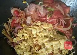 Illustration of how to make fried noodles 6