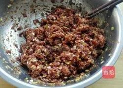 Illustration of how to make wonton skin pot stickers 2