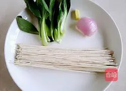 Vegetarian fried noodles Illustration of how to do it 1