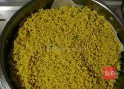Illustration of how to make flower-dyed glutinous rice 4